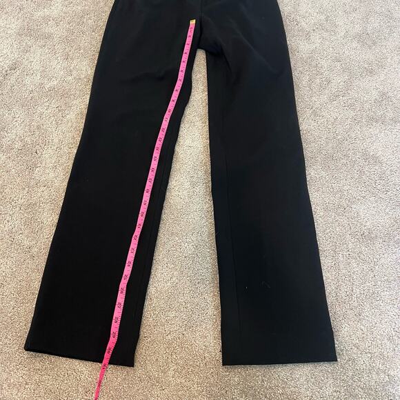Lafayette 148 New York Women's Black Pull On Straight Leg Trouser Pant Size S - Picture 7 of 11